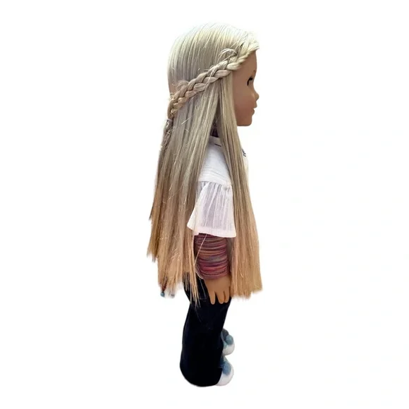 American Girl doll Julie- Albright RETIRED and release plus her hoops outfit. - Picture 3 of 5